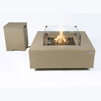 Thumbnail for Elementi Plus Uluru Square Fire Table OFG411SY