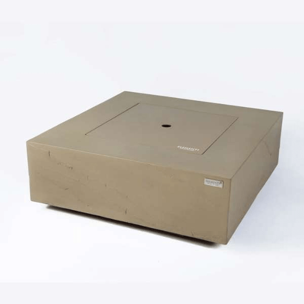 Elementi Plus Uluru Square Fire Table OFG411SY