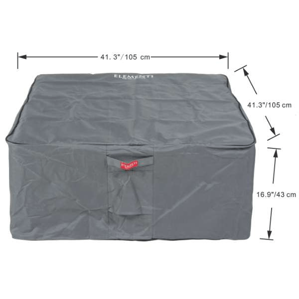 Elementi Plus Uluru Square Fire Table OFG411SY
