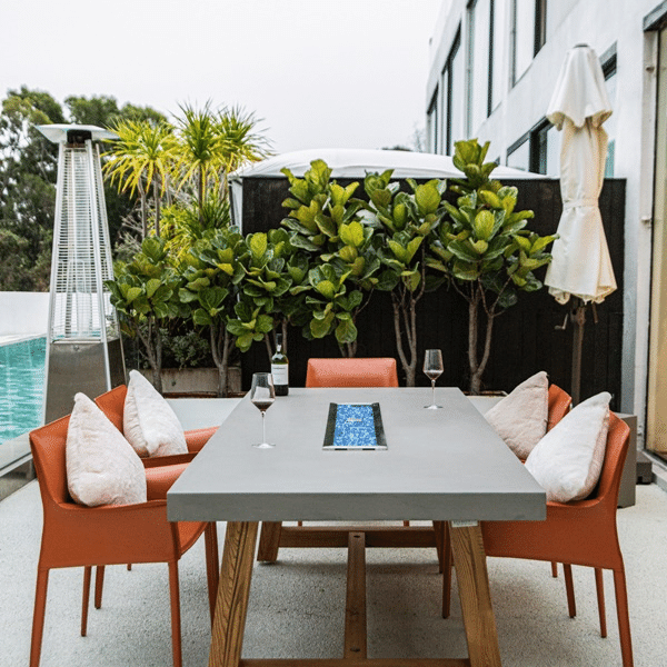 Elementi Sonoma Dining Fire Table OFG201