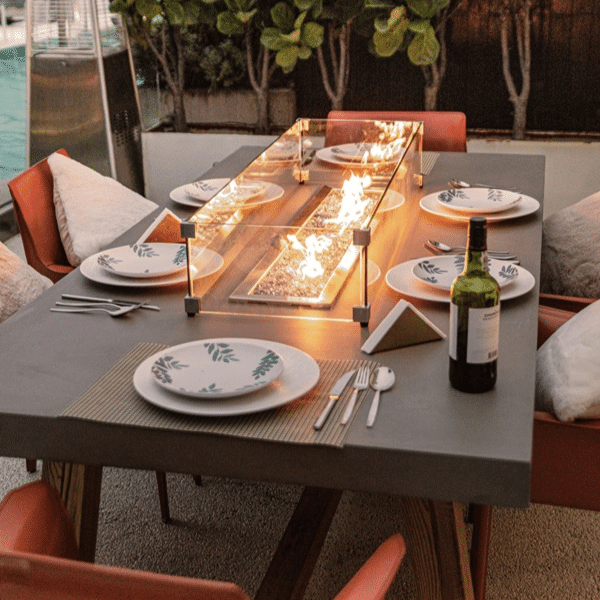 Elementi Sonoma Dining Fire Table OFG201