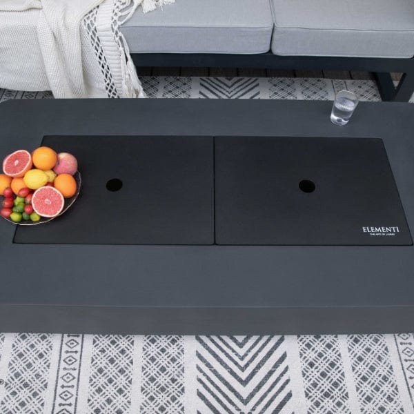 Elementi Sydney Rectangle Fire Pit Table