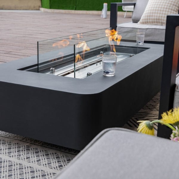 Elementi Sydney Rectangle Fire Pit Table