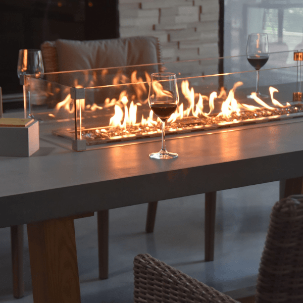 Elementi Sonoma Dining Fire Table OFG201