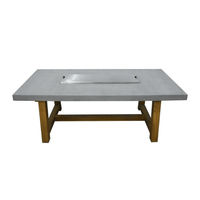 Thumbnail for Elementi Sonoma Dining Fire Table OFG201