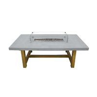 Thumbnail for Elementi Sonoma Dining Fire Table OFG201