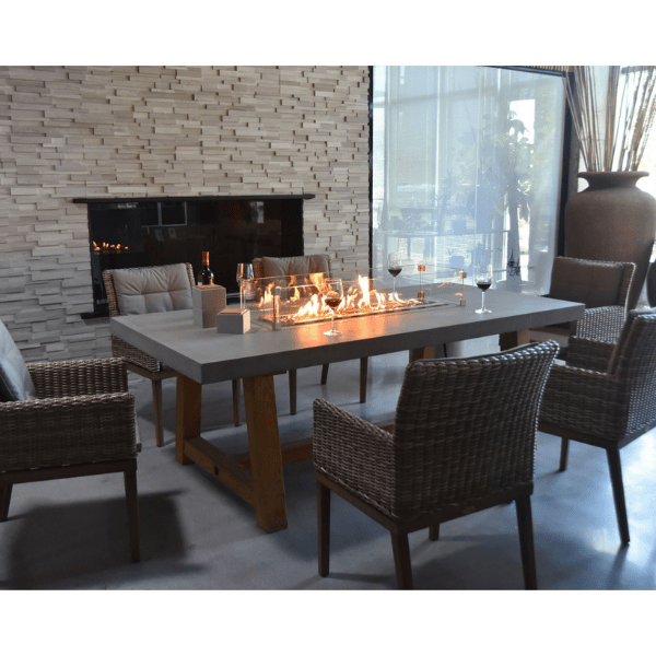 Elementi Sonoma Dining Fire Table OFG201