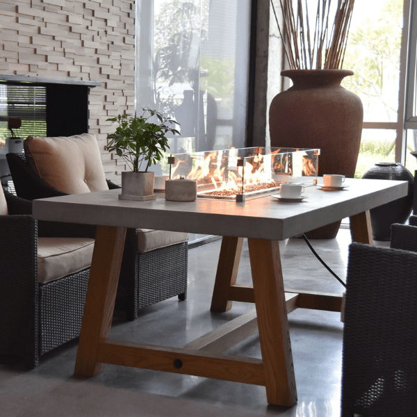 Elementi Sonoma Dining Fire Table OFG201