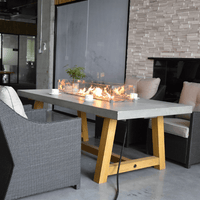Thumbnail for Elementi Sonoma Dining Fire Table OFG201