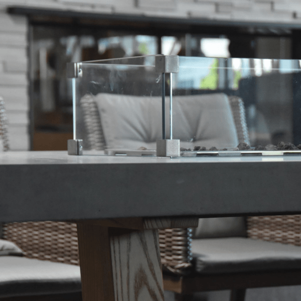 Elementi Sonoma Dining Fire Table OFG201