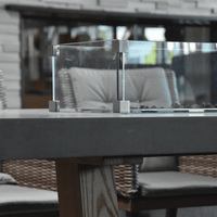 Thumbnail for Elementi Sonoma Dining Fire Table OFG201