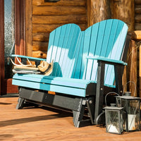 Thumbnail for LuxCraft 4' Adirondack Glider Chair