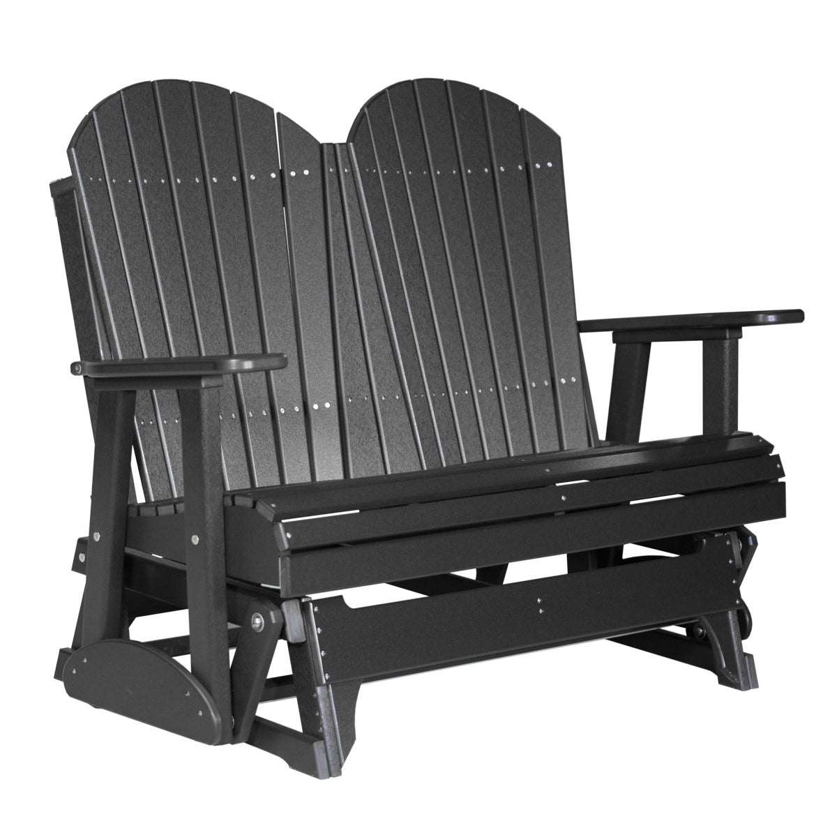 LuxCraft 4' Adirondack Glider Chair