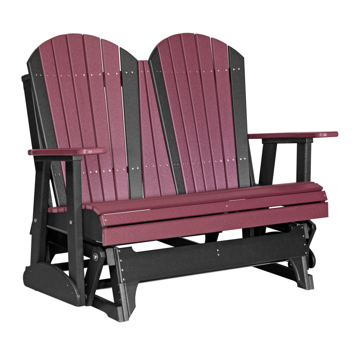 LuxCraft 4' Adirondack Glider Chair