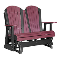 Thumbnail for LuxCraft 4' Adirondack Glider Chair