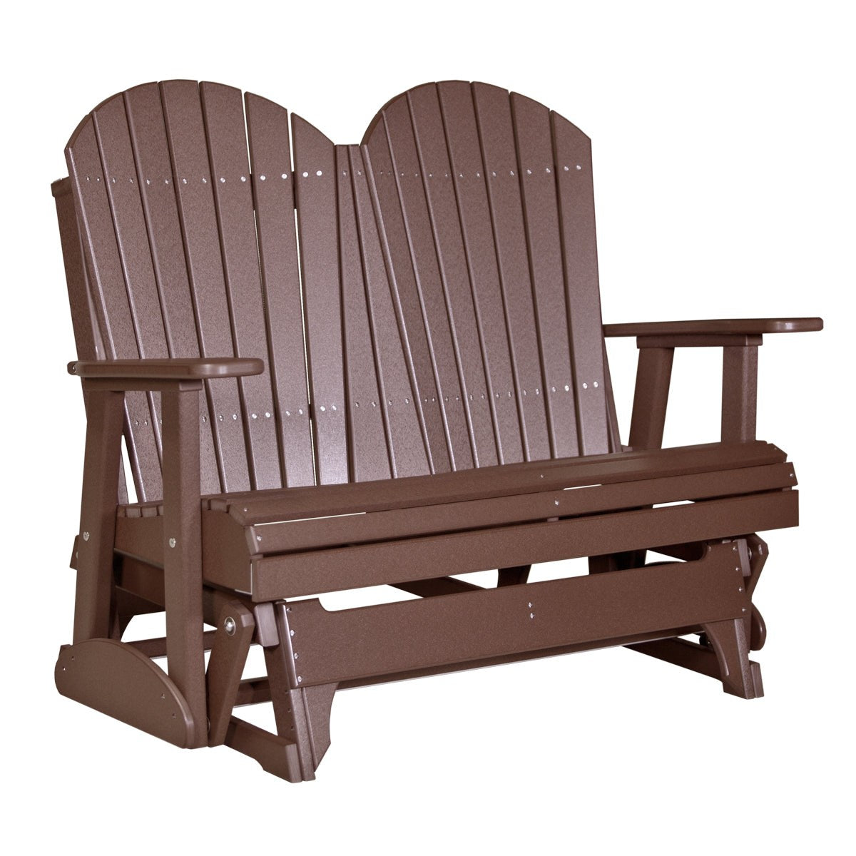 LuxCraft 4' Adirondack Glider Chair
