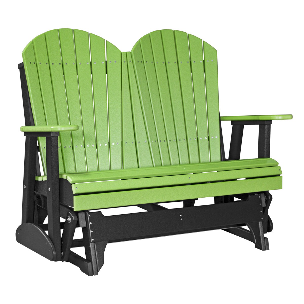LuxCraft 4' Adirondack Glider Chair