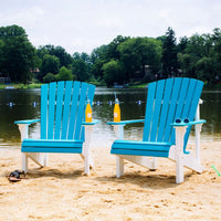 Thumbnail for LuxCraft Deluxe Poly Adirondack Chair