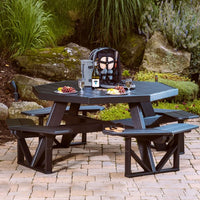 Thumbnail for LuxCraft Poly Octagon Picnic Table