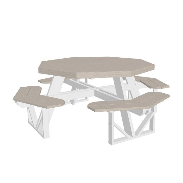 LuxCraft Poly Octagon Picnic Table