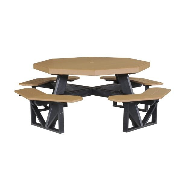 LuxCraft Poly Octagon Picnic Table