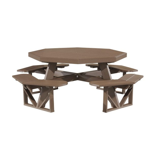 LuxCraft Poly Octagon Picnic Table