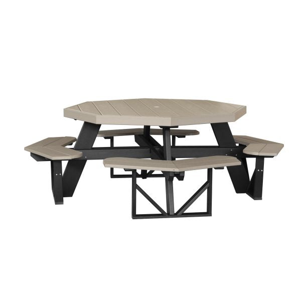 LuxCraft Poly Octagon Picnic Table