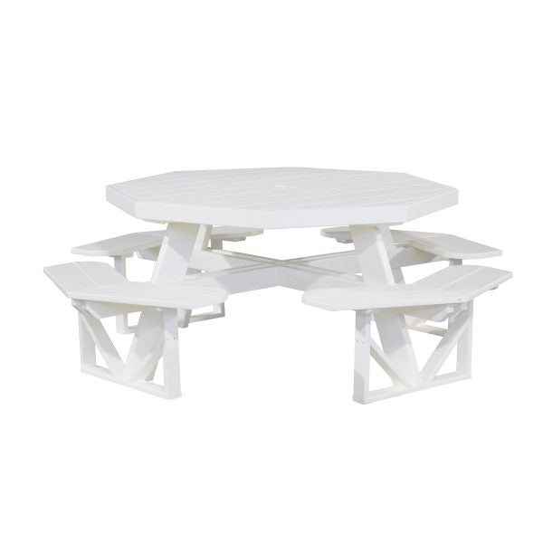 LuxCraft Poly Octagon Picnic Table