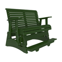 Thumbnail for LuxCraft 4' Plain Poly Balcony Glider Chair