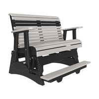 Thumbnail for LuxCraft 4' Plain Poly Balcony Glider Chair