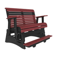 Thumbnail for LuxCraft 4' Plain Poly Balcony Glider Chair