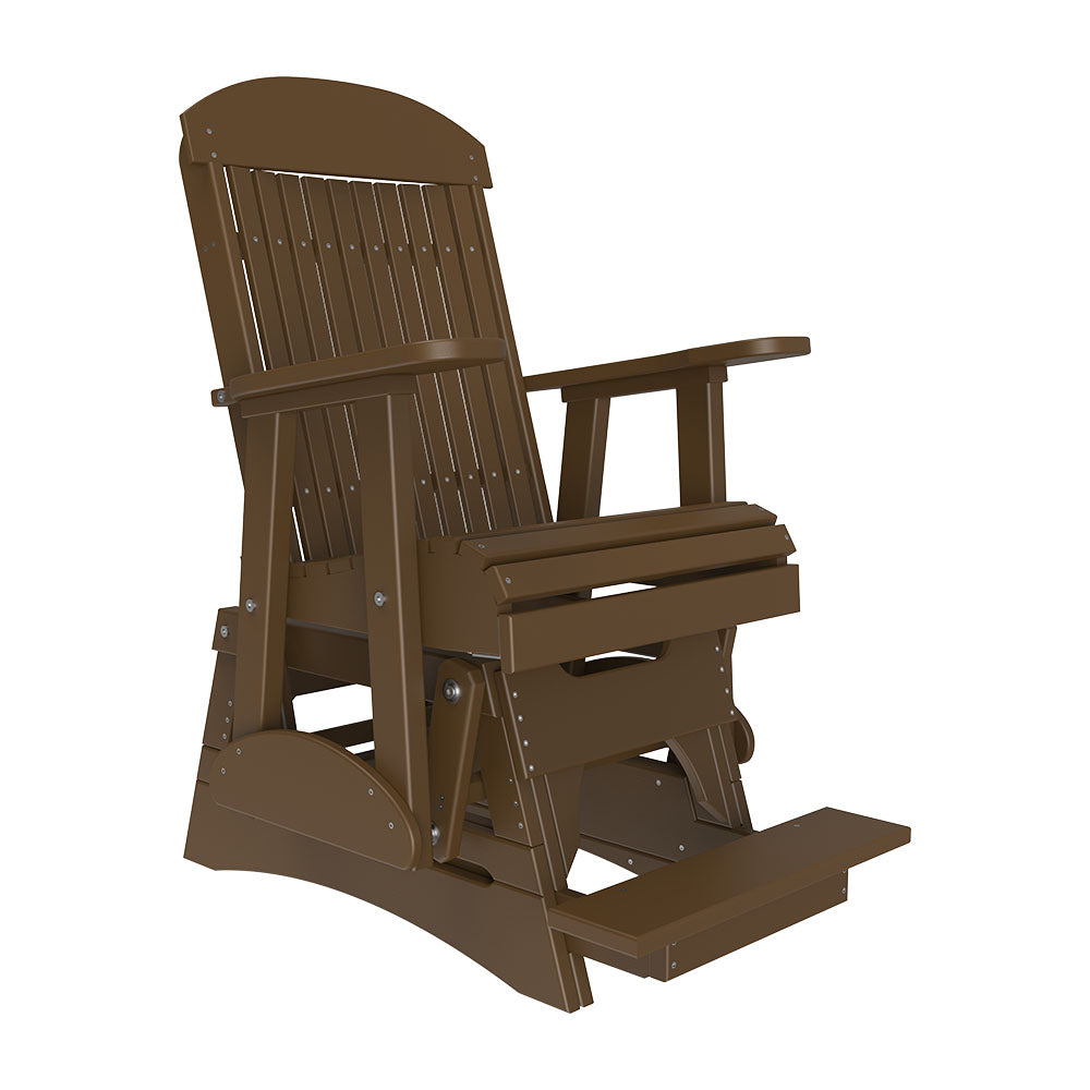 LuxCraft 2' Classic Balcony Glider Chair