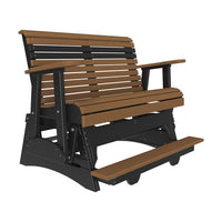 Thumbnail for LuxCraft 4' Plain Poly Balcony Glider Chair