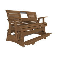 Thumbnail for LuxCraft 5' Plain Poly Balcony Glider Chair