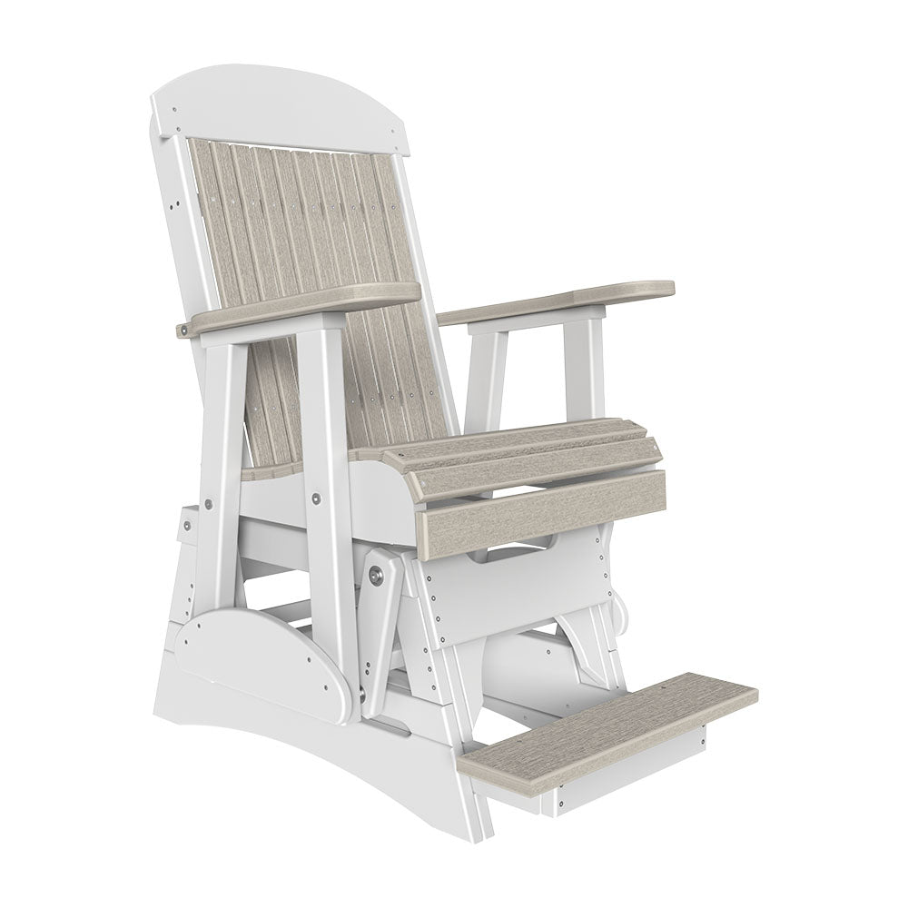 LuxCraft 2' Classic Balcony Glider Chair