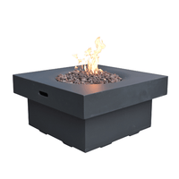 Thumbnail for Modeno Branford Square Concrete Fire Pit Table OFG141