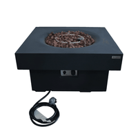 Thumbnail for Modeno Branford Square Concrete Fire Pit Table OFG141