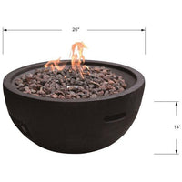 Thumbnail for Modeno Jefferson Concrete Fire Pit Bowl OFG119