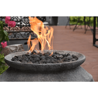 Thumbnail for Modeno Pompeii Oval Concrete Fire Pit Column, Hidden Propane Storage - OFG609-LP