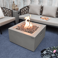 Thumbnail for Modeno Ridgefield Square Concrete Fire Pit Table OFG150